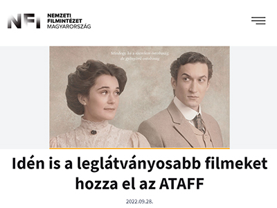 Idén is a leglátványosabb filmeket hozza el az ATAFF