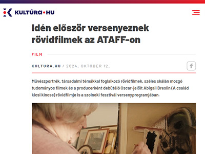 Idén először versenyeznek rövidfilmek az ATAFF-on