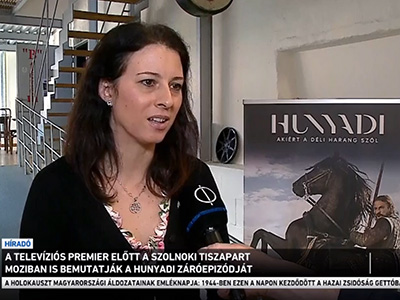 A televíziós premier előtt a szolnoki Tiszapart Moziban is bemutatják a Hunyadi záróepizódját