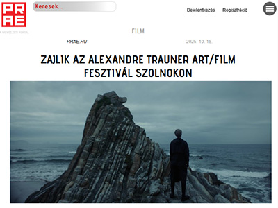 Zajlik az Alexandre Trauner Art/Film Fesztivál Szolnokon